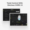 Glorious Gaming Glorious Model I2 Wired – Weiß, Rechtshänder, Optisch, USB Typ-A, 26000 DPI, Weiß