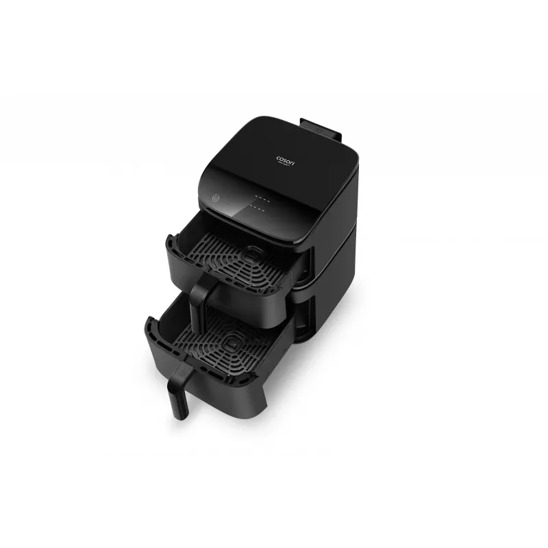 Cosori Turbo Tower Double 10,8 L Standgerät 2630 W Heißluftfritteuse Schwarz