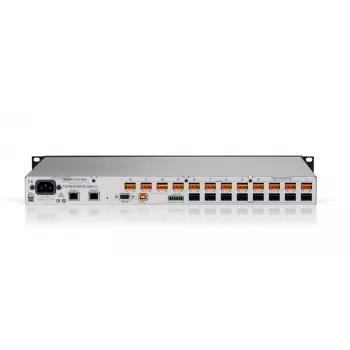 Biamp Tesira FORTÉ DAN CI, 8000 Ω, 207 Ω, Schwarz, Metallisch, 1U, OLED, 20 - 20000 Hz