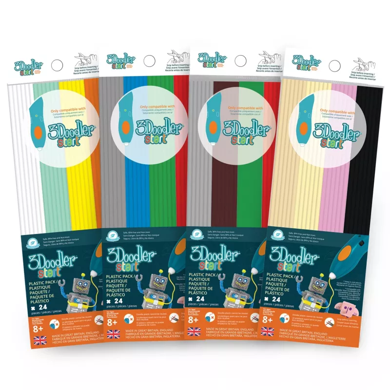 3Doodler Start ECO-11 3D-Druckmaterial Kompostierbarer Kunststoff Braun 1 g