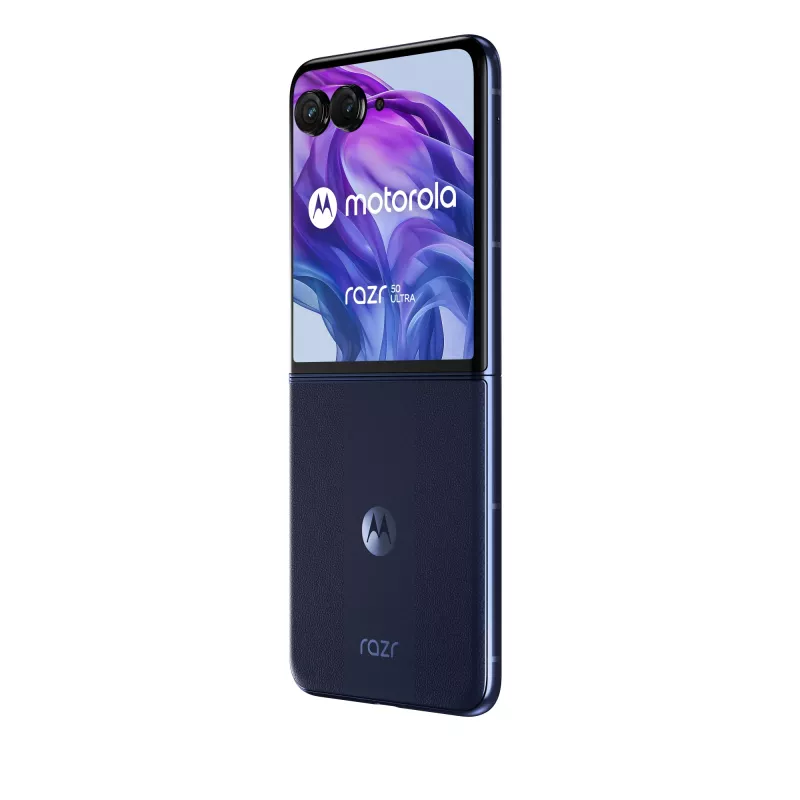 Motorola razr 50 Ultra 17,5 cm (6,9 Zoll) Dual-SIM Android 14 5G USB Typ-C 12 GB 512 GB 4000 mAh Navy