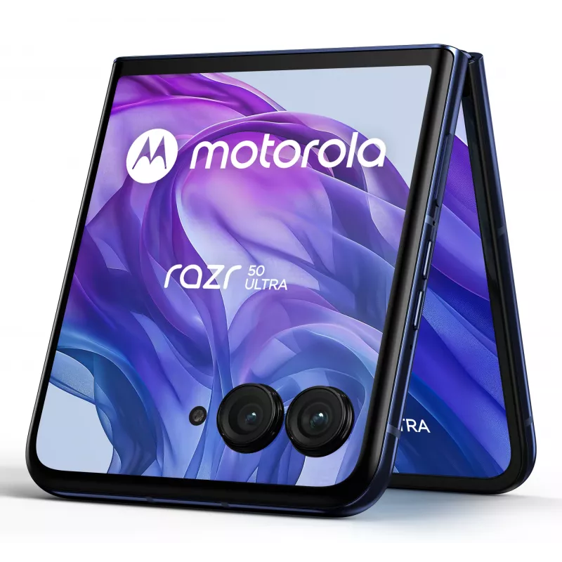 Motorola razr 50 Ultra 17,5 cm (6,9 Zoll) Dual-SIM Android 14 5G USB Typ-C 12 GB 512 GB 4000 mAh Navy