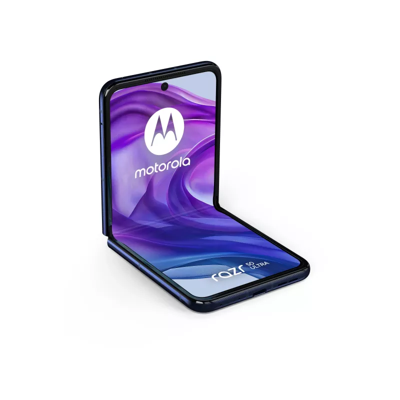 Motorola razr 50 Ultra 17,5 cm (6,9 Zoll) Dual-SIM Android 14 5G USB Typ-C 12 GB 512 GB 4000 mAh Navy