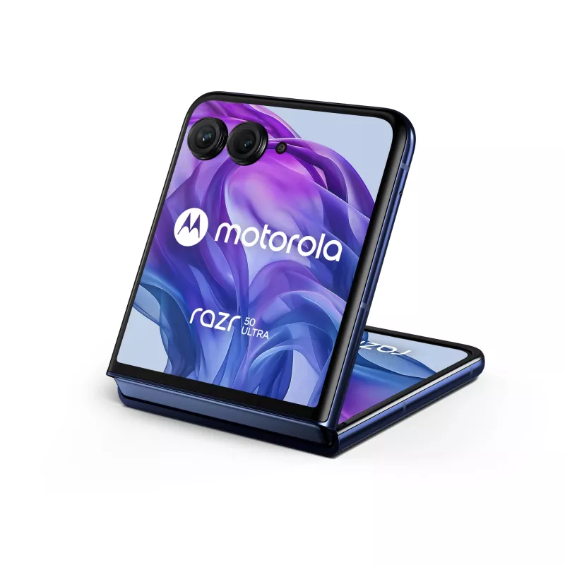 Motorola razr 50 Ultra 17,5 cm (6,9 Zoll) Dual-SIM Android 14 5G USB Typ-C 12 GB 512 GB 4000 mAh Navy