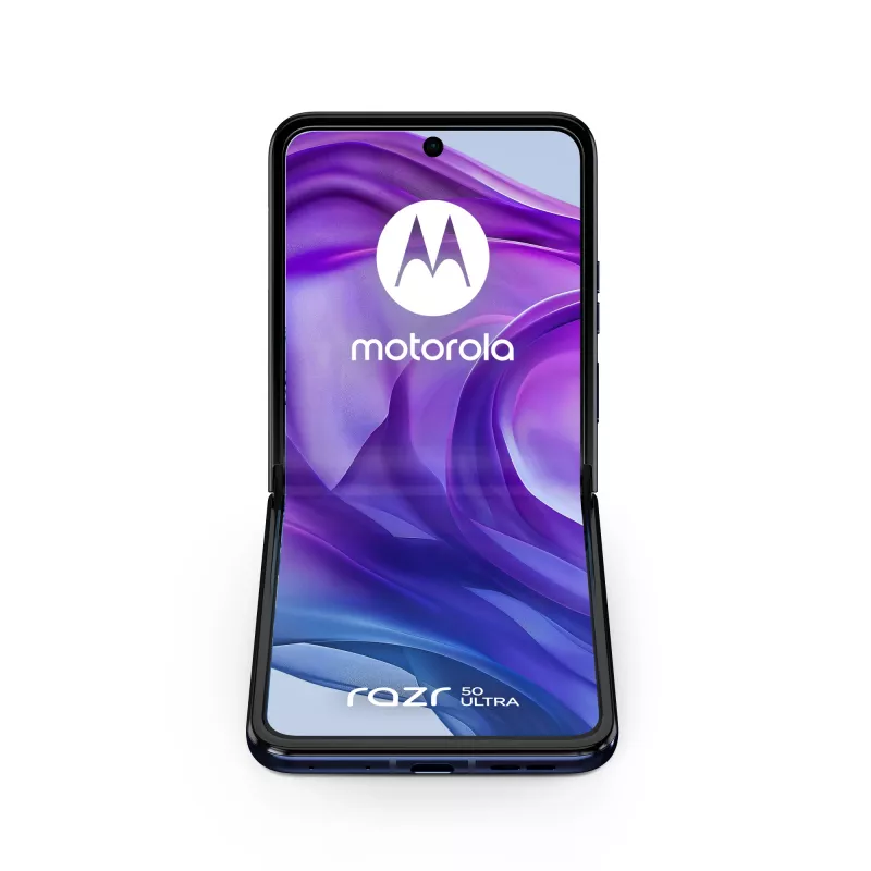 Motorola razr 50 Ultra 17,5 cm (6,9 Zoll) Dual-SIM Android 14 5G USB Typ-C 12 GB 512 GB 4000 mAh Navy