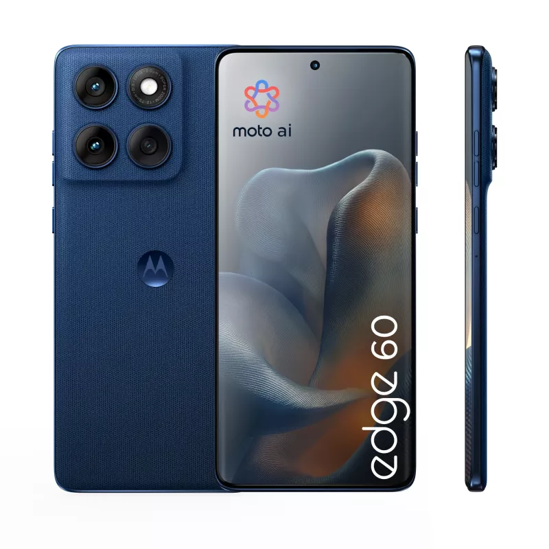 Motorola edge 60 16,9 cm (6,67 Zoll) Dual SIM Android 15 5G USB Typ-C 12 GB 512 GB 5200 mAh Blau