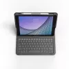 ZAGG Tastatur Messenger Folio 2-Apple-iPad 10.2/10.5-Charcoal-Nordic