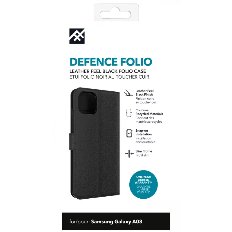 IFROGZ Defence Folio Handyhülle 16,5 cm (6,5 Zoll) Schwarz