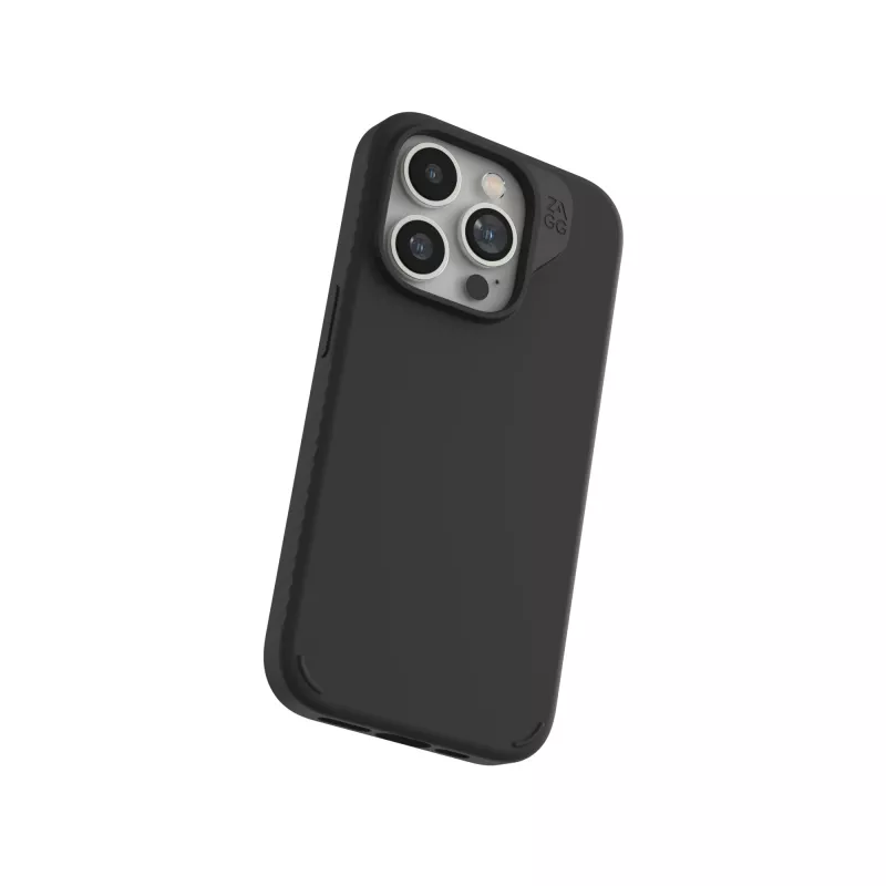 ZAGG Cases Manhattan Snap Apple iPhone 15 Pro Schwarz EN/FR, Hülle, Apple, iPhone 15 Pro, 15,5 cm (6,1 inch), Schwarz