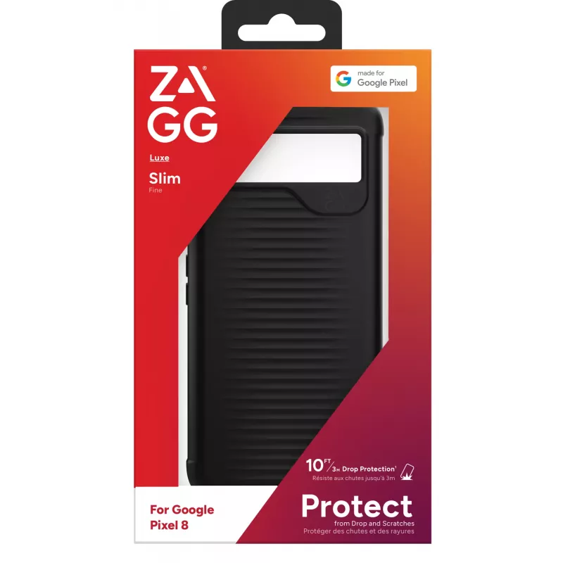 ZAGG Luxe Handyhülle 15,8 cm (6,2 Zoll) Cover Schwarz
