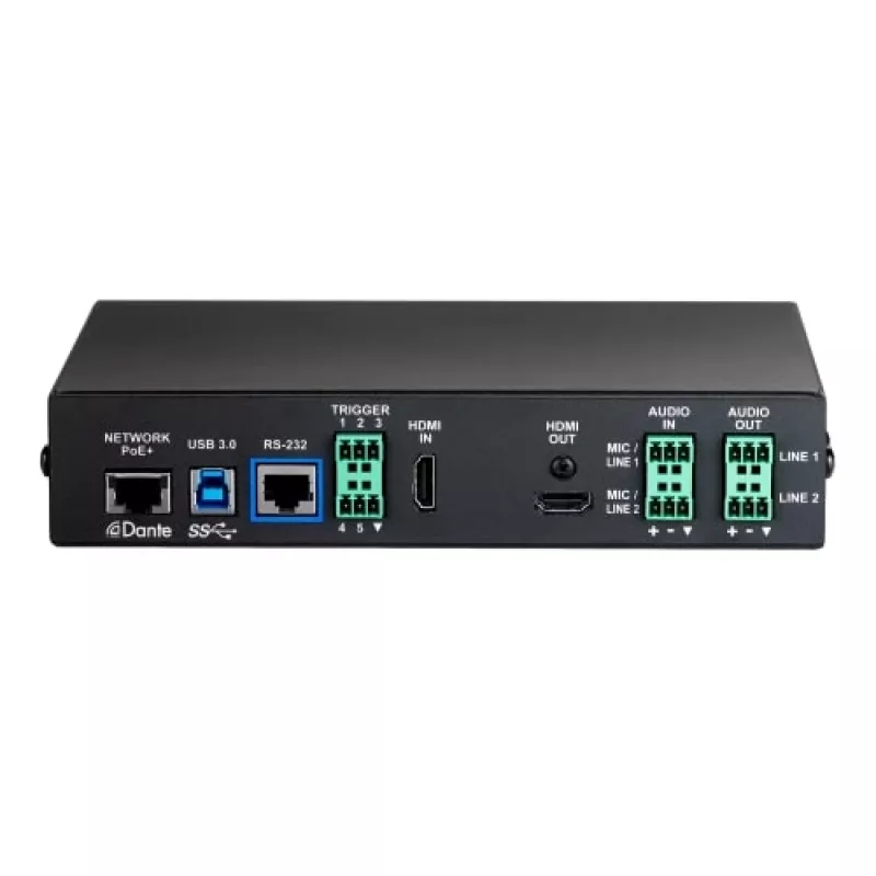 Vaddio EasyIP Mixer, 1920 x 1080 Pixel, 60 fps, 20 - 20000 Hz, 0.02%, Schwarz, CE, FCC, TAA