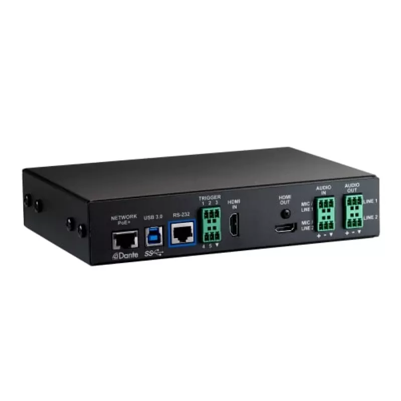 Vaddio EasyIP Mixer, 1920 x 1080 Pixel, 60 fps, 20 - 20000 Hz, 0.02%, Schwarz, CE, FCC, TAA