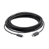 Vaddio 440-1007-008 USB-Kabel USB 3.2 Gen 2 (3.1 Gen 2) 8 m USB C USB A Schwarz
