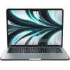 Speck SmartShell Macbook Air 13 M2 (2022) Obsidian, Hardshell-Hülle, 33 cm (13 Zoll)
