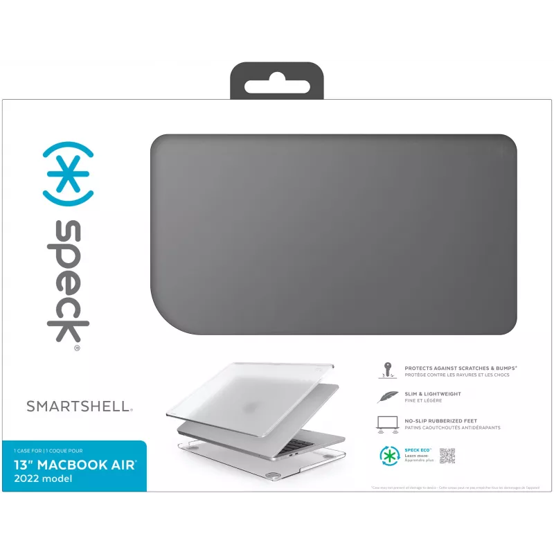 Speck SmartShell Macbook Air 13 M2 (2022) Obsidian, Hardshell-Hülle, 33 cm (13 Zoll)
