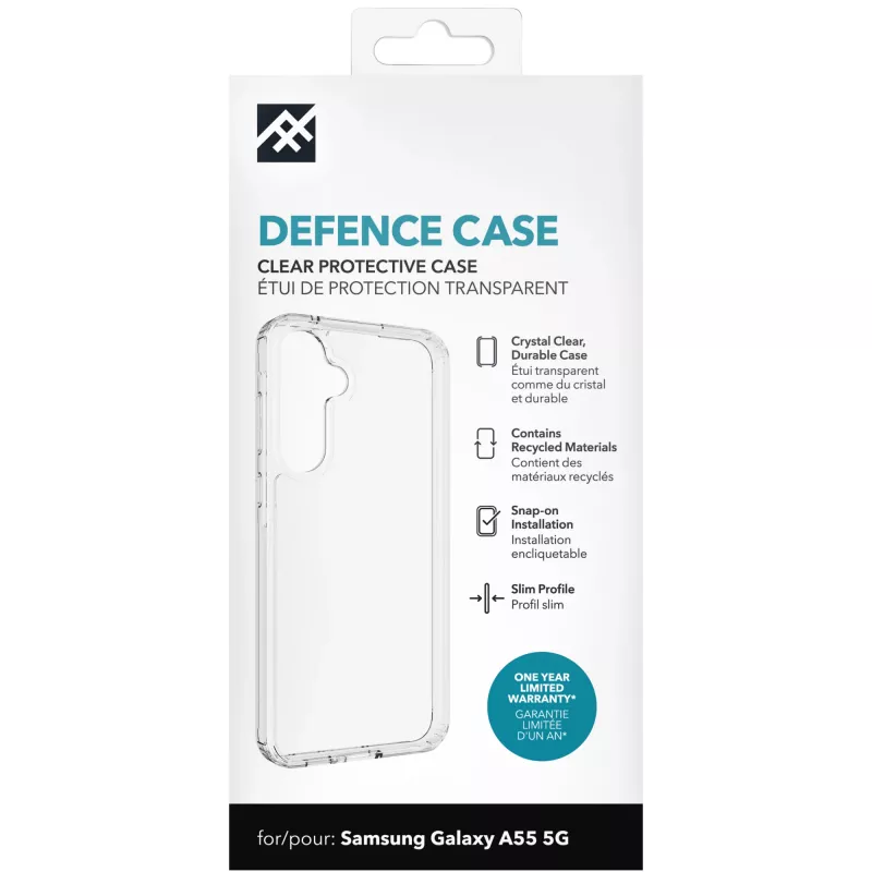 IFROGZ Defence Handyhülle 16,8 cm (6,6 Zoll) Cover Transparent