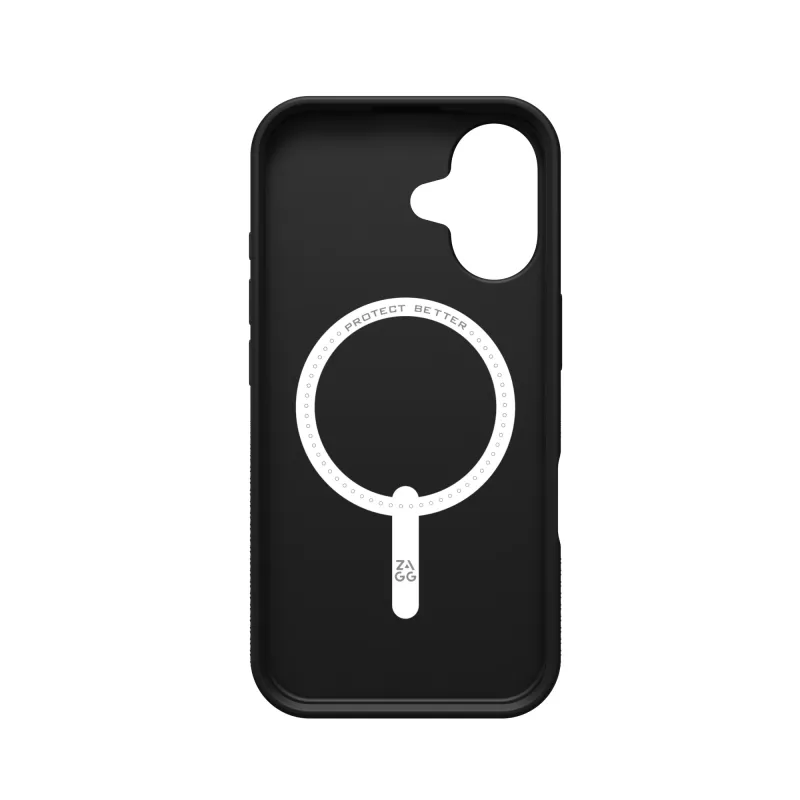 ZAGG Cases Luxe Snap Apple iPhone 16 Schwarz, Hülle, Apple, iPhone 16, 15,5 cm (6,1 inch), Schwarz