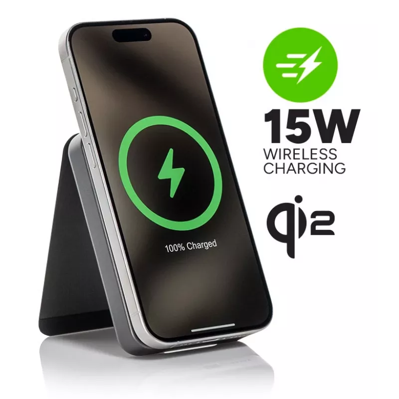mophie Snap+ Powerstation 10000 mAh kabelloses Laden Schwarz