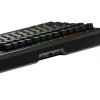 Glorious Gaming GMMK 3 PRO 75% Prebuilt Wireless Schwarz - US, Kabelgebunden & Kabellos, USB + RF Wireless + Bluetooth, Mechanisch, QWERTY, RGB LED, Schwarz