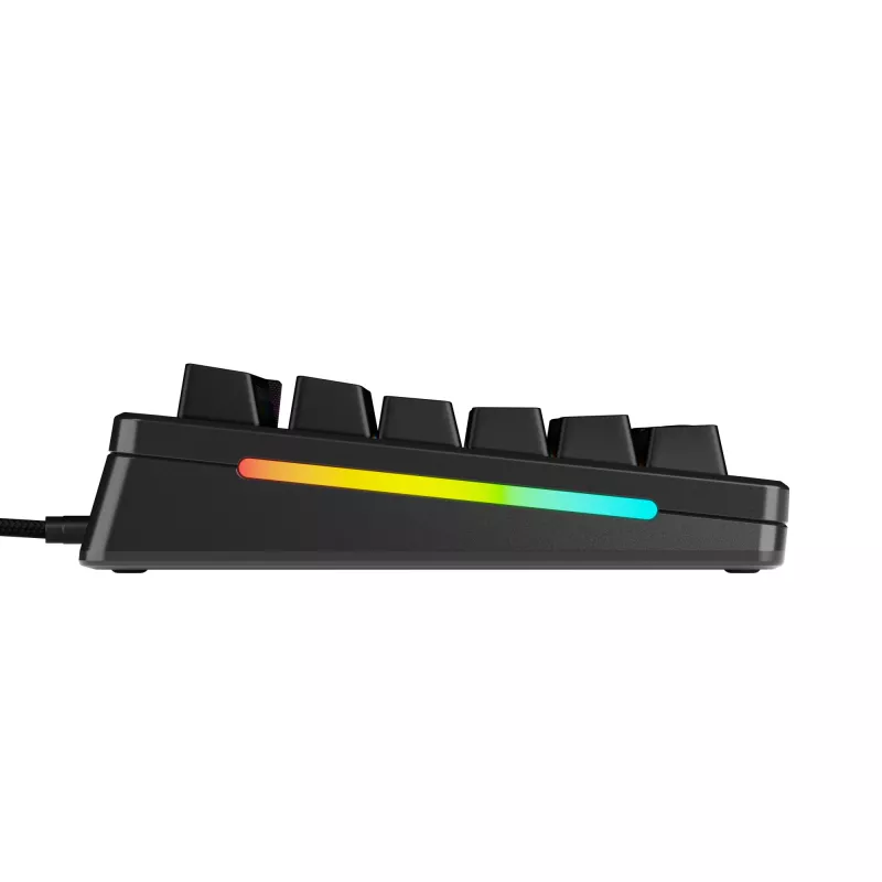 Glorious Gaming GMMK 3 PRO 75% Prebuilt Wired Schwarz - FR, Kabelgebunden, USB, Mechanisch, AZERTY, RGB LED, Schwarz