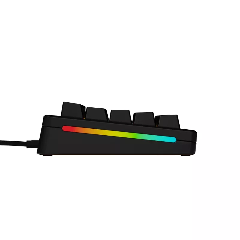 Glorious Gaming GMMK 3 HE 65% Prebuilt Wired Schwarz - FR, Kabelgebunden, USB, Mechanisch, AZERTY, RGB LED, Schwarz