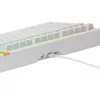 Glorious Gaming GMMK 3 HE 75% Prebuilt Wired White - FR, Kabelgebunden, USB, Mechanisch, AZERTY, RGB LED, Weiß
