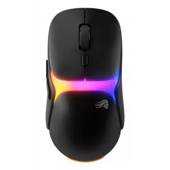 Glorious Gaming Model O3 Wireless Gaming-Maus – InfinitePlay austauschbares Akkusystem, 8k Polling, optische Schalter mit 130 Millionen Klicks, ultraleicht mit 66 g, optischer 30K-DPI-Sensor, RGB – Schwarz