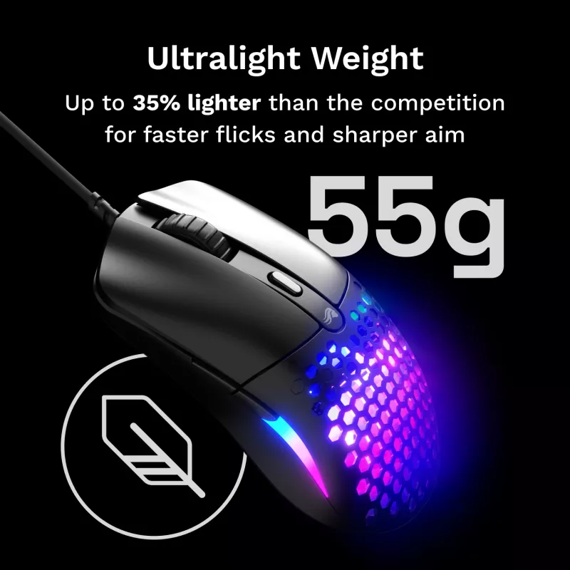 Glorious Gaming Model O Eternal Maus Rechtshänder USB Typ-A Optisch 12000 DPI