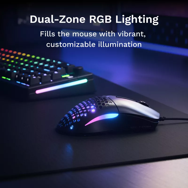 Glorious Gaming Model O Eternal Maus Rechtshänder USB Typ-A Optisch 12000 DPI