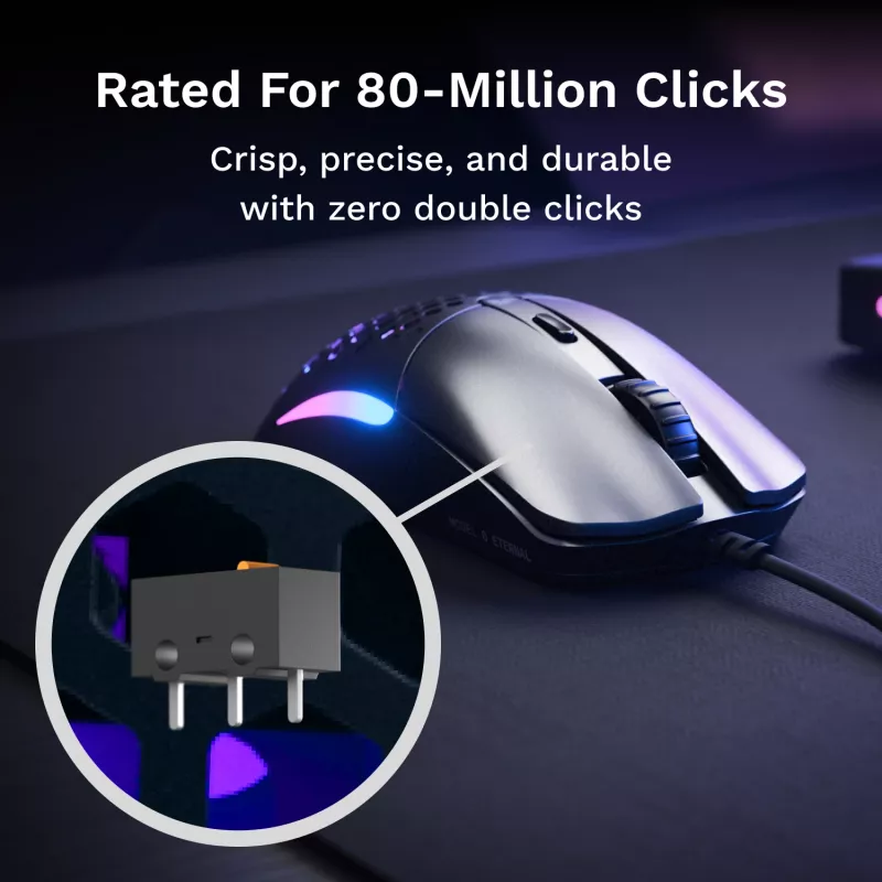 Glorious Gaming Model O Eternal Maus Rechtshänder USB Typ-A Optisch 12000 DPI