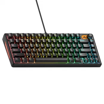 Glorious Gaming GMBK 75% Tastatur USB QWERTY US-Englisch Schwarz