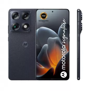 Motorola Signature Smartphone, 6,78 Zoll AMOLED, 16 GB/512 GB, Carbon
