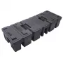 Chief PAC900 Equipment-Koffer Trolley-Koffer Schwarz