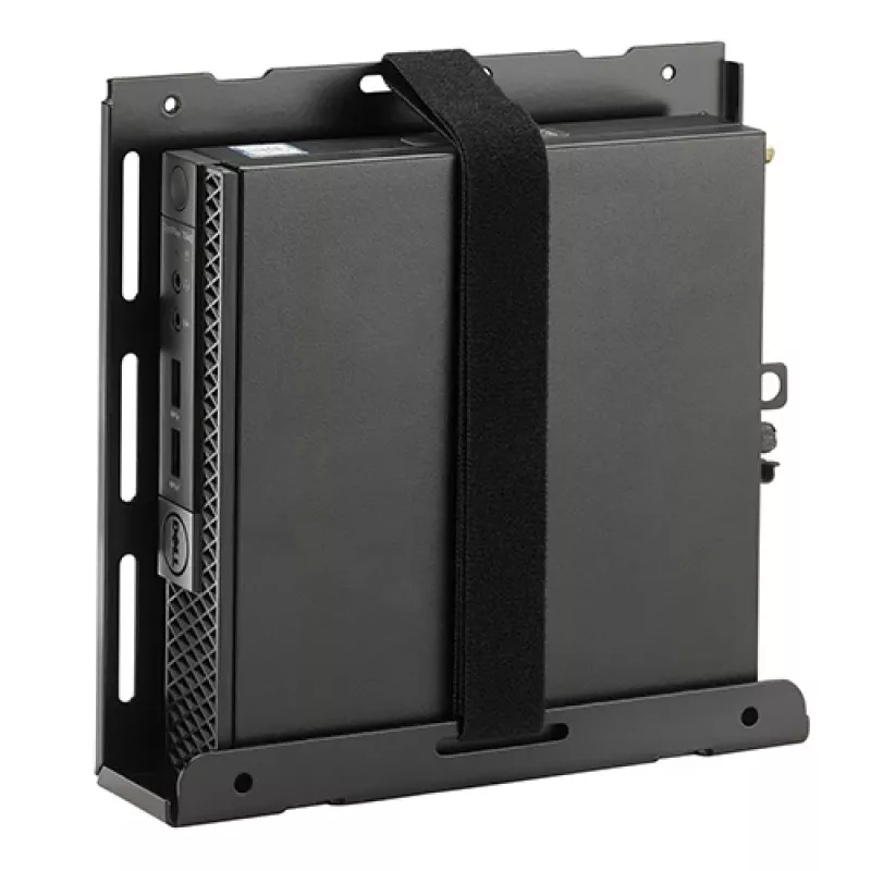 Montage-Kit Chief KRA232B – Thin-Client-/PC-Säulenhalterung, Stahl, schwarz, max. Traglast 1,36 kg