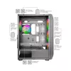 Mars Gaming MC-KX White Premium E-ATX Gaming Tower FREEZER CPU System 5 Ultra-leise ARGB-Lüfter ARGB-Steuergerät und RF-Steuergerät Mesh-Front