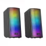 Mars Gaming MSRGB2 tragbarer/Party-Lautsprecher Stereo tragbarer Lautsprecher Schwarz 15 W
