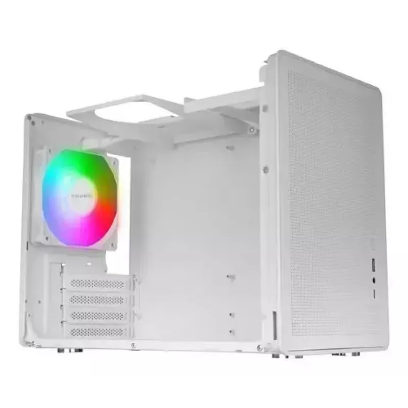 Computer Case Mars Gaming MCXPSW mATX Weiß