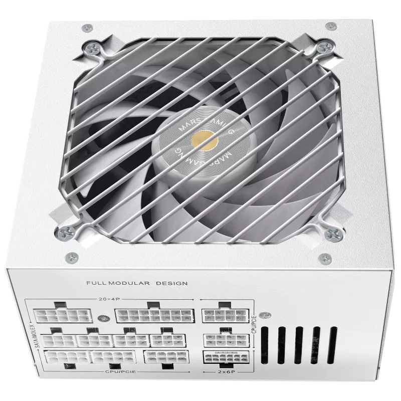 Mars Gaming MPB1000PSIW Netzteil 1000 W 24-Pin-ATX ATX Weiß