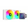 Mars Gaming ML-VISIONPRO240W Prozessor All-in-One-Flüssigkeitskühler 12 cm Weiß 1 Stk.