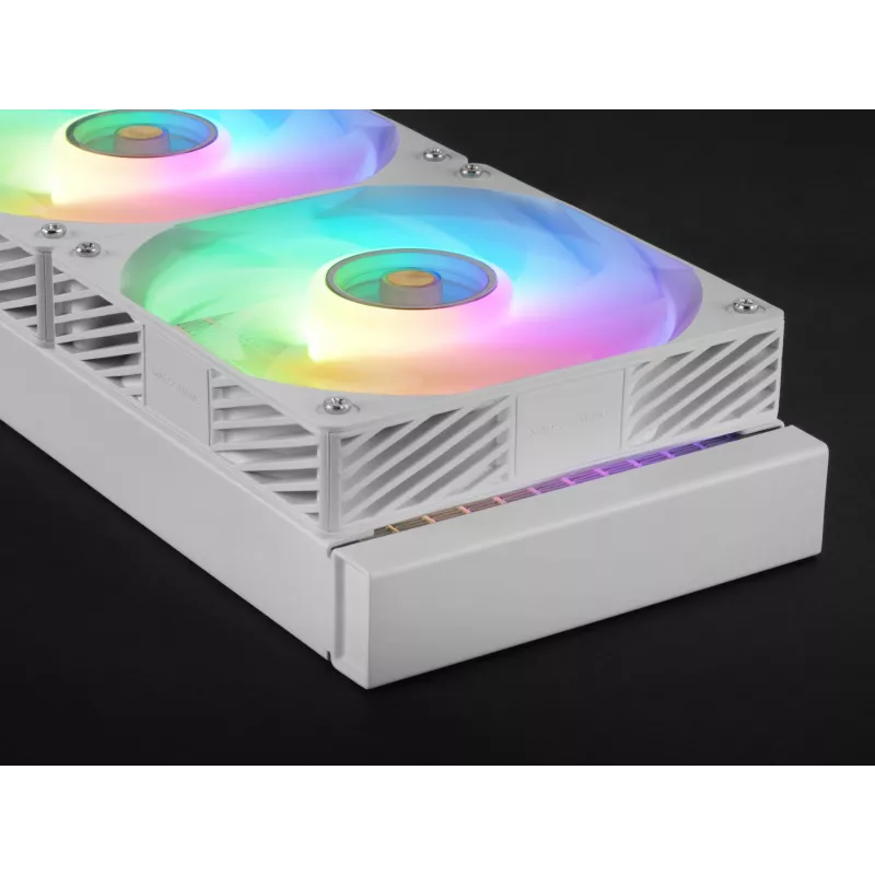Mars Gaming ML-VISIONPRO240W Prozessor All-in-One-Flüssigkeitskühler 12 cm Weiß 1 Stk.