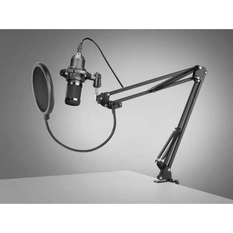 Mars Gaming Ultra-High Definition Mikrofon für Streamings Schwarz
