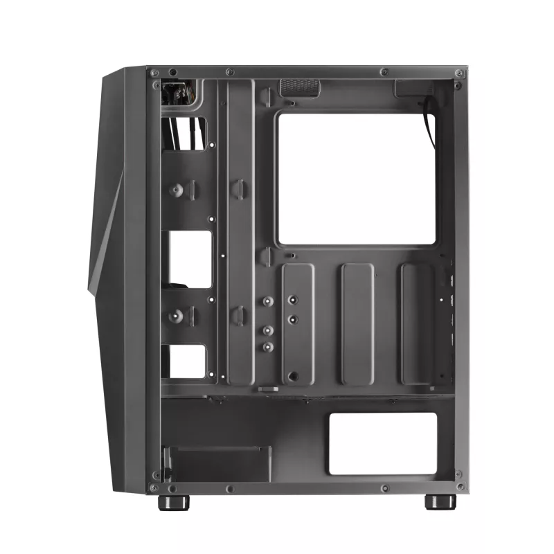 Mars Gaming MC777, ATX Computergehäuse, ARGB-Beleuchtung, Schwarz, PC, Schwarz, ATX, micro ATX, Mini-ITX, Blau, Grün, Rot, 15.8 cm, 31.8 cm