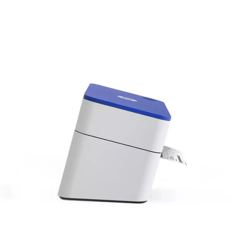 Thermodirekt-Etikettendrucker HP HPKE100 203 x 203 DPI 127 mm/s kabelgebunden USB Weiß/Blau