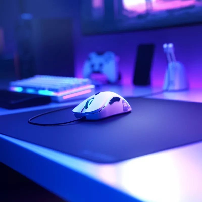 Glorious Gaming Glorious Model D Minus - Mattweiß, Rechtshändig, Optisch, USB Typ-A, 3200 DPI, 1 ms, Weiß