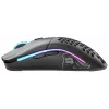 Glorious Gaming Glorious Model O Wireless - Mattschwarz, Rechtshändig, Optisch, RF Wireless, 19000 DPI, 1 ms, Schwarz