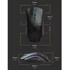 Glorious Gaming Glorious Model O Wireless - Mattschwarz, Rechtshändig, Optisch, RF Wireless, 19000 DPI, 1 ms, Schwarz