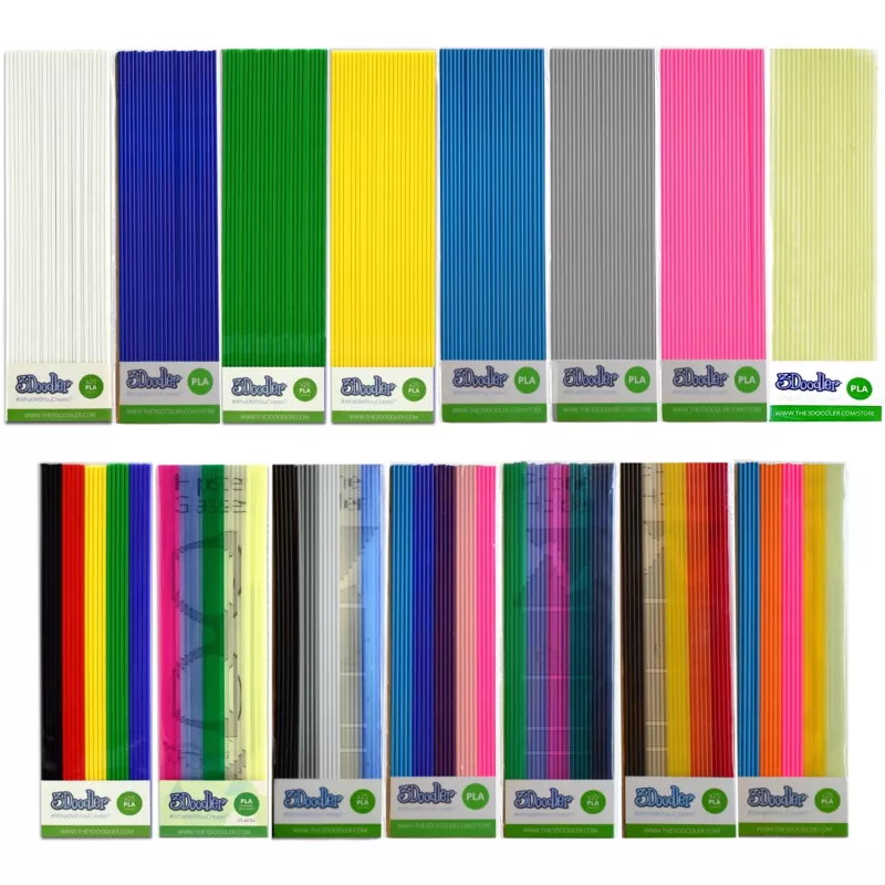 3Doodler PL06-SNOW 3D-Druckmaterial Polylactid (PLA) Weiß 2 g
