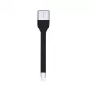 ITEC USB-C auf DisplayPort Adapter i-tec USB-C flach DP Adapter 4K/60 Hz, 0,11 m Kabel, schwarz