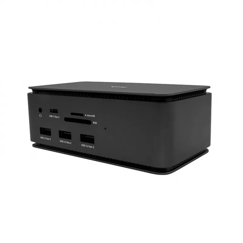 i-tec Metal USB4 Dockingstation Dual 4K HDMI DP mit Power Delivery 80 W + Universal-Ladegerät 100 W