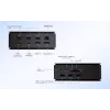 i-tec Metal USB4 Dockingstation Dual 4K HDMI DP mit Power Delivery 80 W + Universal-Ladegerät 100 W